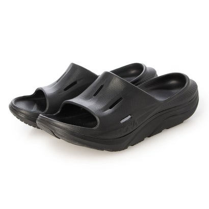 ホカ HOKA HOKA - UNISEX ORA RECOVERY SLIDE 3 BLACK / BLACK【1135061-BBLC】 （BLACK / BLACK）