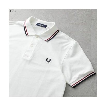 フレッドペリー FRED PERRY FRED PERRY スポーツシャツ TWIN TIPPED M3600 半袖 （T60/SNWHT/BRED/NVY）