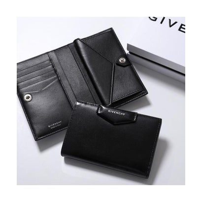 ジバンシィ GIVENCHY GIVENCHY 二つ折り札入れ ANTIGONA BB60KFB00D （001/BLACK/黒いこと）