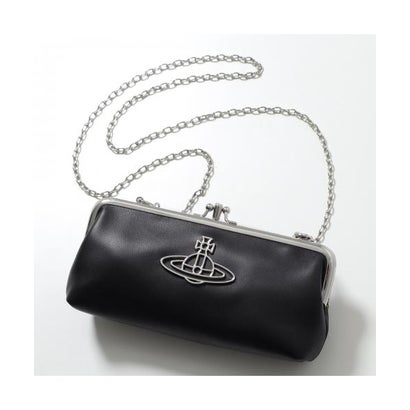 ヴィヴィアン 酉の方角白木 Vivienne Westwood Vivienne Westwood チェーンウォレット 52020068 L001L （N403/BLACK-黒いこと）