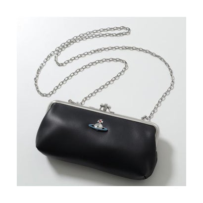 ヴィヴィアン 酉の方角木材 Vivienne Westwood Vivienne Westwood チェーンウォレット 5202006PU L001L （N403/BLACK-黒いこと）