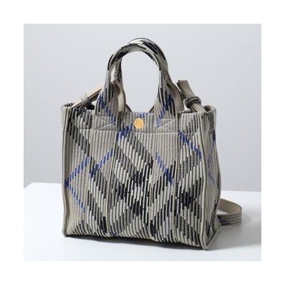 バーバリー BURBERRY BURBERRY ハンドバック LL MN KNIT TOTE 8090404 （B9629/LICHEN）