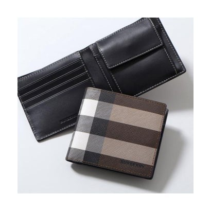 バーバリー BURBERRY BURBERRY 二つ折り銭入れ MS CC BILL COIN 8052802 （A8900/DARK-BIRCH-BROWN）