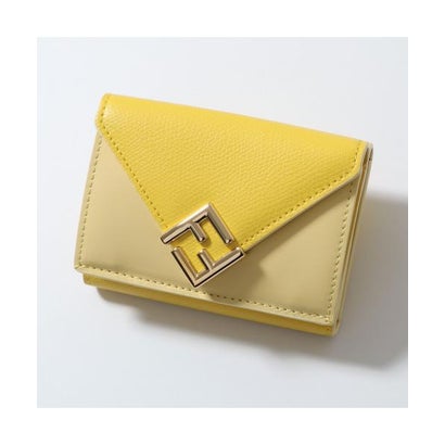 フェンディ FENDI FENDI 三つ折り札入れ 8M0559 ALV4 FF金剛石 （F1W73/GINESTRA+SORBETTO）