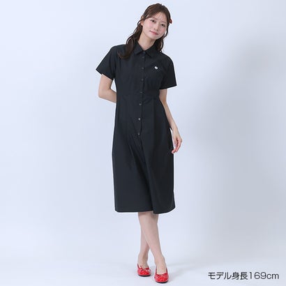 マリークワント MARY QUANT ウエストタックシャツ ワンピース （ブラック）｜LOCOMALL（ロコンド公式ストア）