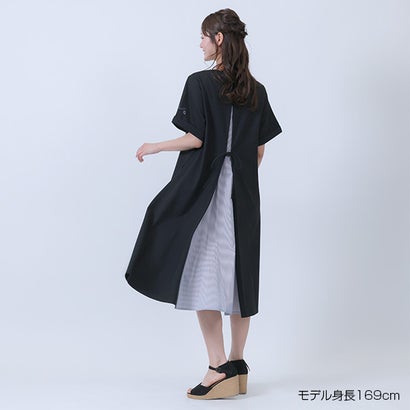 マリークワント MARY QUANT バックシャン ワンピース (ブラック)|LOCOMALL(ロコンド公式ストア)