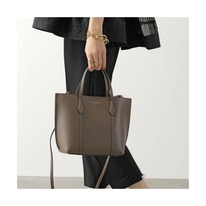 トリーバーチ TORY BURCH TORY BURCH バッグ PERRY SMALL TOTE ペリー スモール 174234 (250/WILD-MUSHROOM)|LOCOMALL(ロコンド公式ストア)
