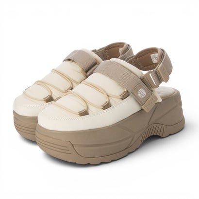 シャカ SHAKA SNUG CLOG QUILTING CHUNKY (Linen/Taupe 01N)|LOCOMALL(ロコンド公式ストア)