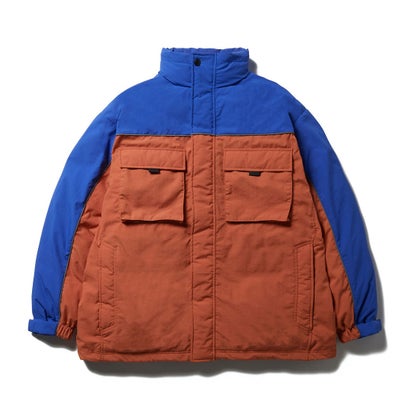 ファーストダウン FIRST DOWN パイピング マウンテン ダウンジャケット（PIPING MOUNTAIN DOWN JACKET） （ORANGE）｜LOCOMALL（ロコンド公式ストア）