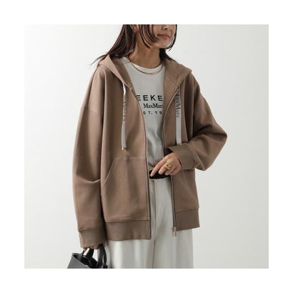 エス マックスマーラ S Max Mara S MAX MARA パーカー JOUR 長袖 フーディ (006/ブラウン)|LOCOMALL(ロコンド公式ストア)