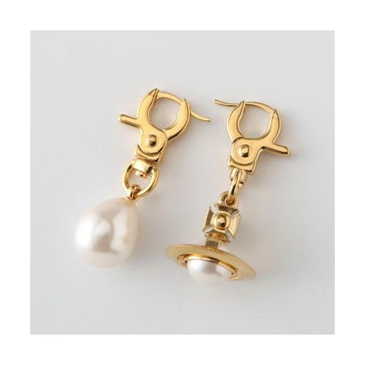 ヴィヴィアン ウエストウッド Vivienne Westwood Vivienne Westwood ピアス CLAUDE SMALL EARRINGS 6202016P (R107/GOLD/CREAMROSE)|LOCOMALL(ロコンド公式ストア)
