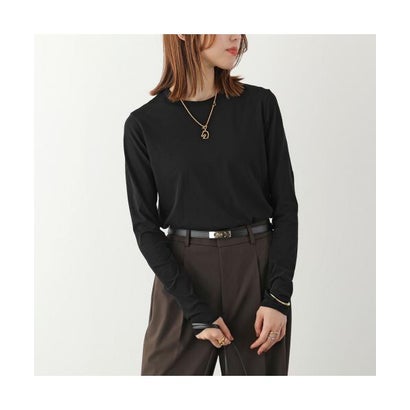 アナナ anana anana Tシャツ 16-054 長袖 カットソー シアー （BK/ブラック）｜LOCOMALL（ロコンド公式ストア）
