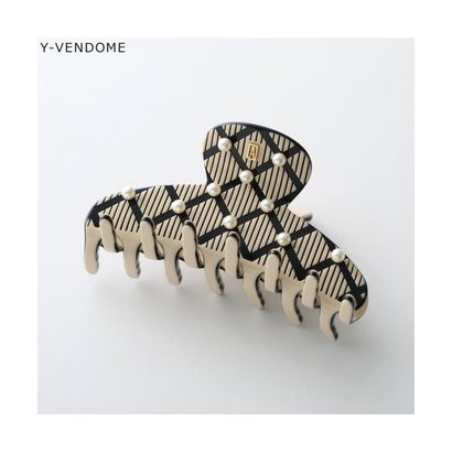 アレクサンドル ドゥ パリ ALEXANDRE DE PARIS ALEXANDRE DE PARIS ヘアクリップ ACCM-18550-02A25 (Y-VENDOME/ベージュ他)|LOCOMALL(ロコンド公式ストア)