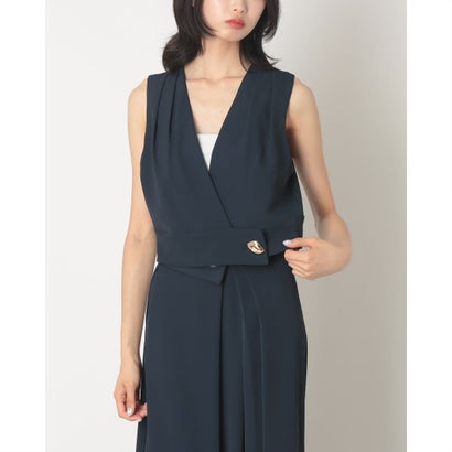 リナシメント RINASCIMENTO ビッグボタンベスト (Blu Navy)|LOCOMALL(ロコンド公式ストア)