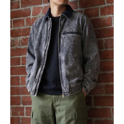 ヒューストン HOUSTON COTTON CANVAS FADE WORK JACKET コットンキャンバス フェード ワークジャケット ヴィンテージライク 51612 （チャコールグレー）｜LOCOMALL（ロコンド公式ストア）