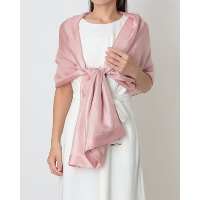フェイズ エイト Phase Eight Satin Trim Scarf （Pale Pink）｜LOCOMALL（ロコンド公式ストア）