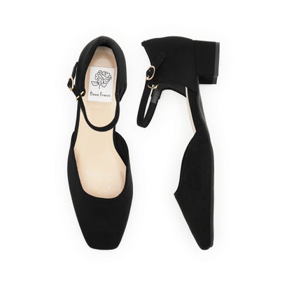 【26AW】エマ フランシス Emma Francis セパレート 3cm パンプス （ブラック スエード）｜LOCOMALL（ロコンド公式ストア）