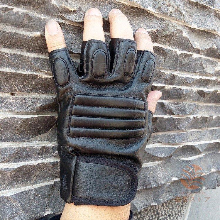 本革グローブ 地球儀 メンズ 羊革 半指グローブ glove 自動二輪車グローブ 自動二輪車地球儀 レーシンググローブ パステル色の 御前上等 御前上等