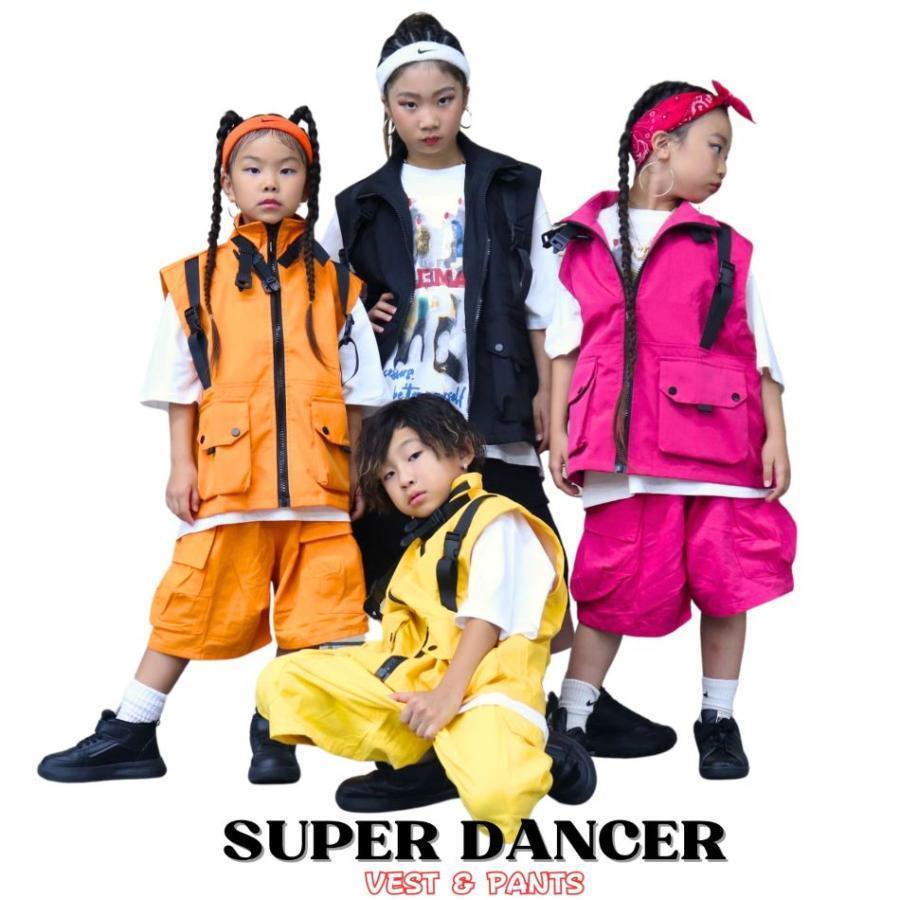 御居処跳ねる 社交ダンスお召しもの セットアップ 黒 黄味がかった オレンジ色 サクラ色 カーキ エンジ キッズダンスお召しもの K-POP 韓国 より良い ズボン
