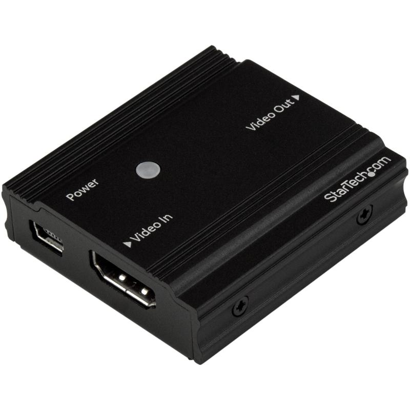 StarTech.com 4K対応HDMIリピーター(信号増幅器・イコライザー内蔵) HDMI延長器 4K/60Hzで最大25m 4K/30Hzで最大10m HDBOOST4K 11,203円