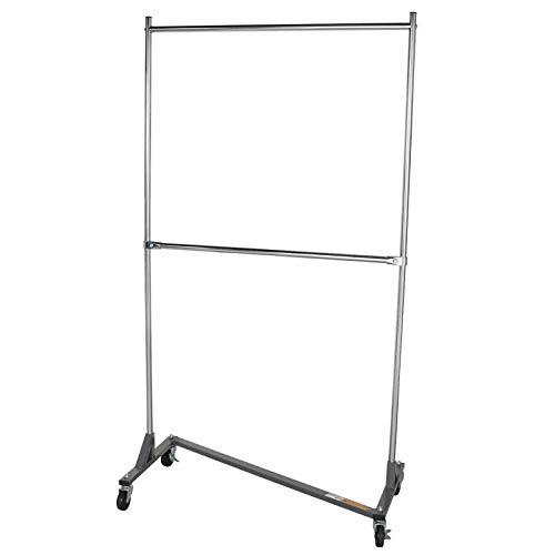 ダルトン(Dulton) 洋服掛け Z ラック グレー 高さ1800×幅1000×奥行505mm 組立式 Z RACK GRAY H20-0185GY