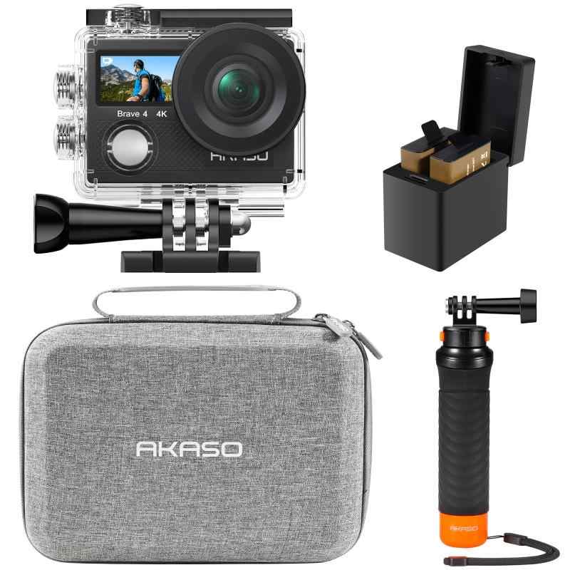 AKASO Brave 4 動き写真器4K30fps 仕かける