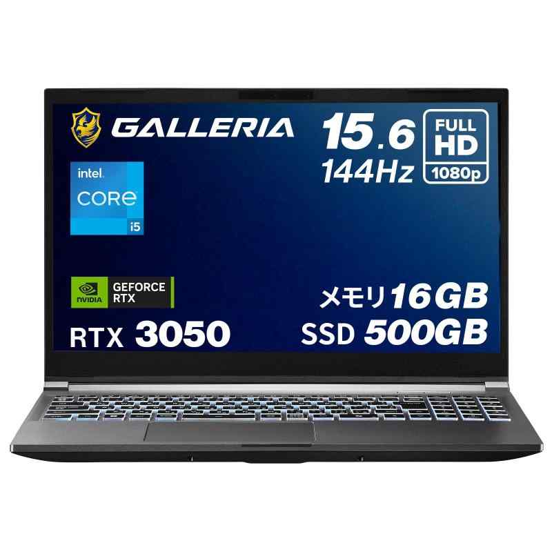 ガレリア ゲーミングノートPC GALLERIA-1 124,164円