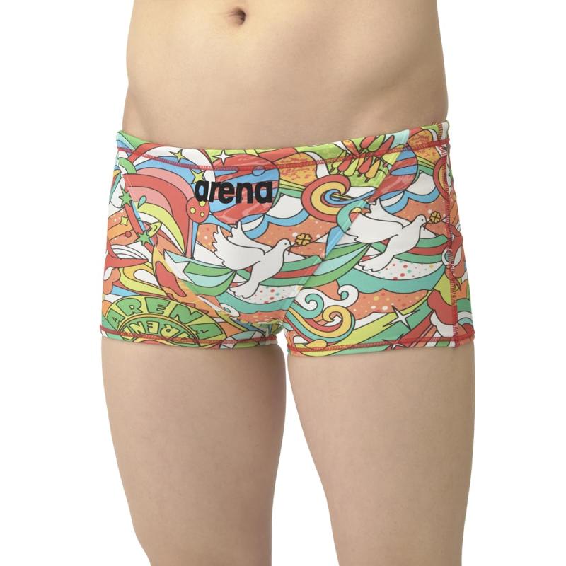 新品　アリーナ　トレーニングリミック　AS5SWM32M ブルー×グリーン アリーナ ARENA 競泳水着 練習用水着 メンズ トレーニング