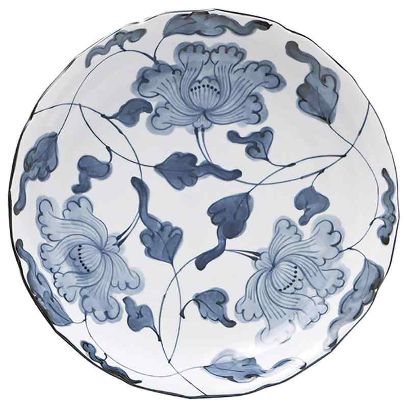 光洋陶器 大皿 牡丹唐草 31.5cm 尺皿 54978016