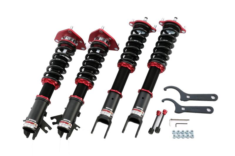 BLITZ(ブリッツ) 車高調 レンチ付 ランサーエボリューションIV/V/VI CN9A/CP9A ダンパー サスペンション フロント リア 4本セット 全長調整式 減衰力32段調整 DAMPER ZZ-R 92443