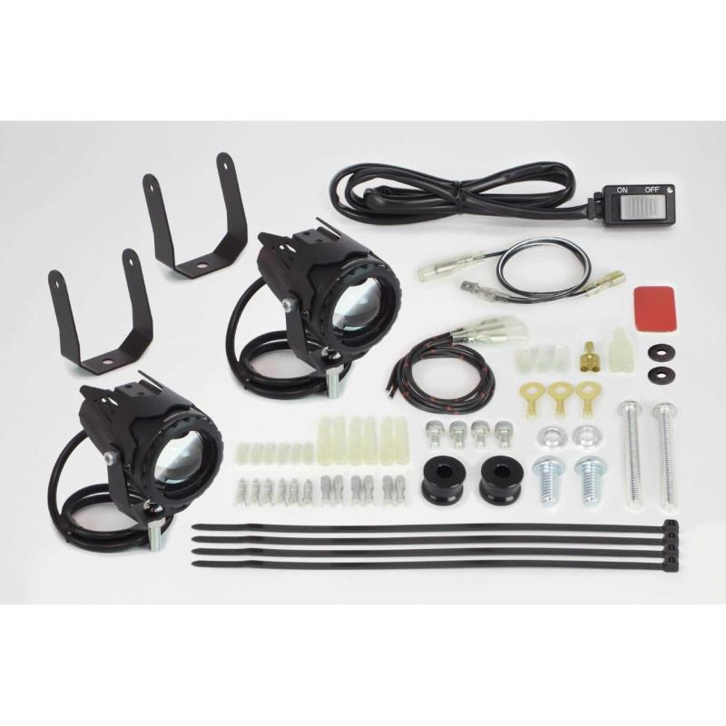 スペシャルパーツ武川(TAKEGAWA) LEDフォグランプキット(カットライン/15W) 2個入 エリミネーター/SE(8BL-EL400A) 05-08-0615