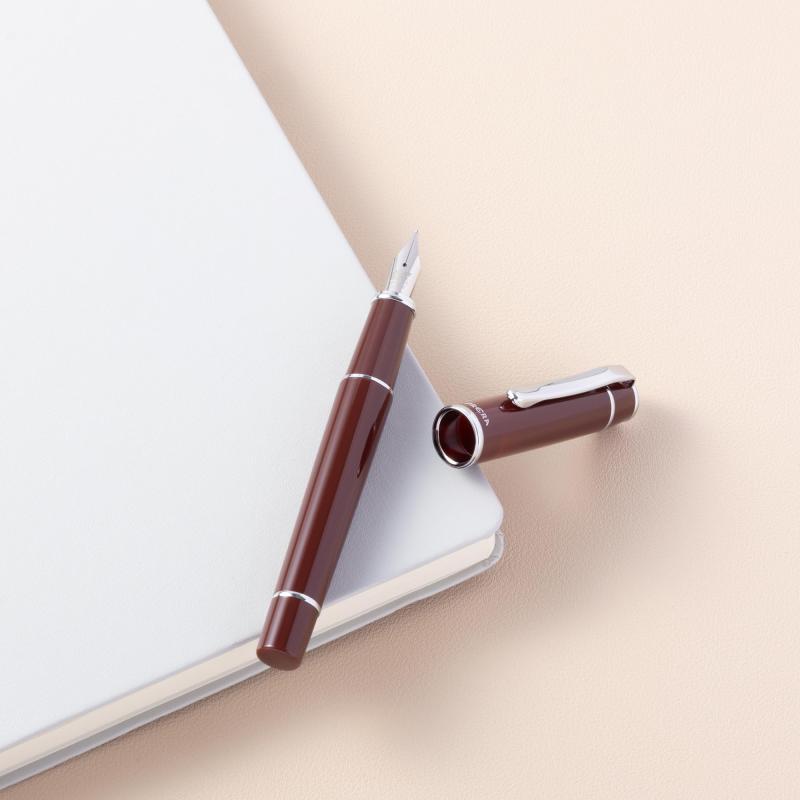 PILOT 万年筆 マンネンヒツ プレラ RBN F レッドブラウン PFPR1RBNF