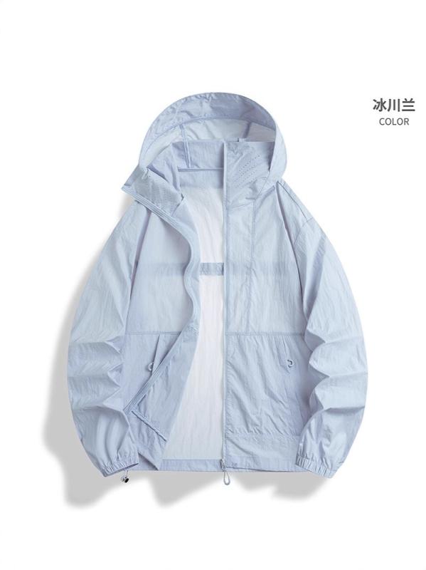 UVカットウェア メンズ レディース 夏 アウトドア用 スポーツ用 接触冷感 通気性 吸湿速乾 軽量 薄 フード付き