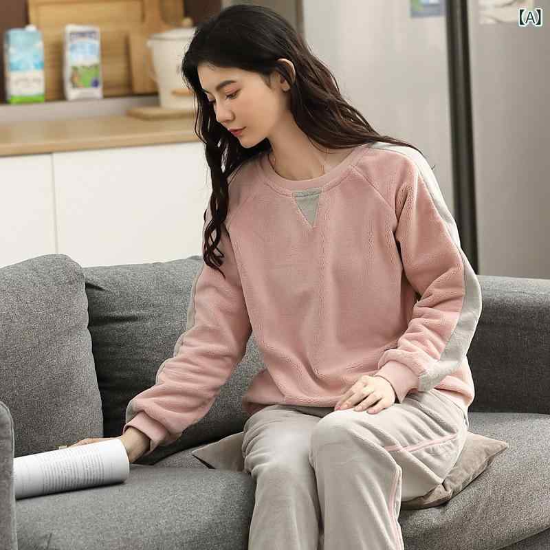 ルームウェア レディース フリース 貴妃毛糸 秋冬 厚手 保暖 プルオーバー カジュアル 外出着 普段使い 部屋着 暖かい ポリエステル ハイネック
