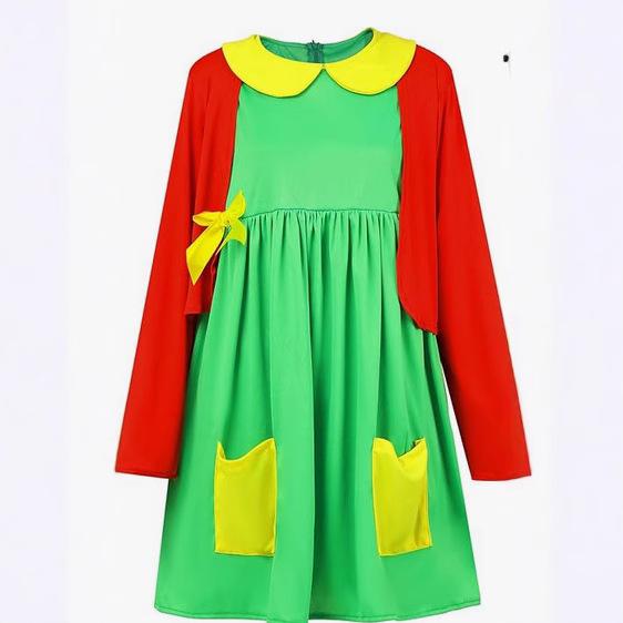 ワンピース レディース コントラストカラー 切り替え 蝶結び リボン 秋冬 普段使い 通勤用 綿素材 ブラック ホワイト かわいい ドレス ハイウエスト