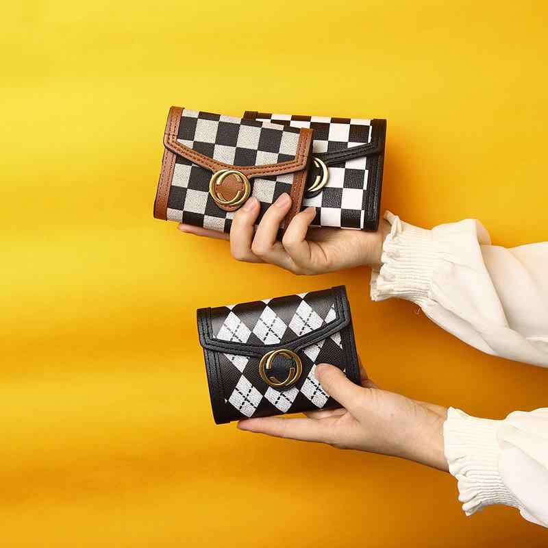 財布 レディース 三つ折り 小銭入れ 手持ち クラッチ ユニーク 万能 通勤用 普段使い コンパクト 軽量 伸縮性 吸湿速乾x500