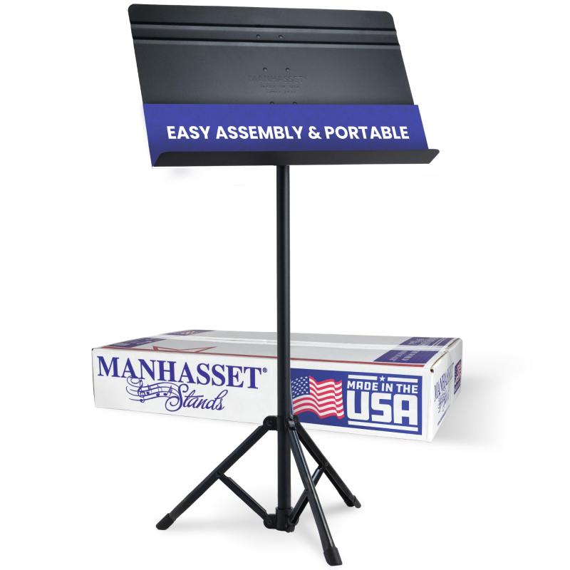 マンハセット 譜面台 M52 ボイジャースタンド(Voyager Stand)ブラック