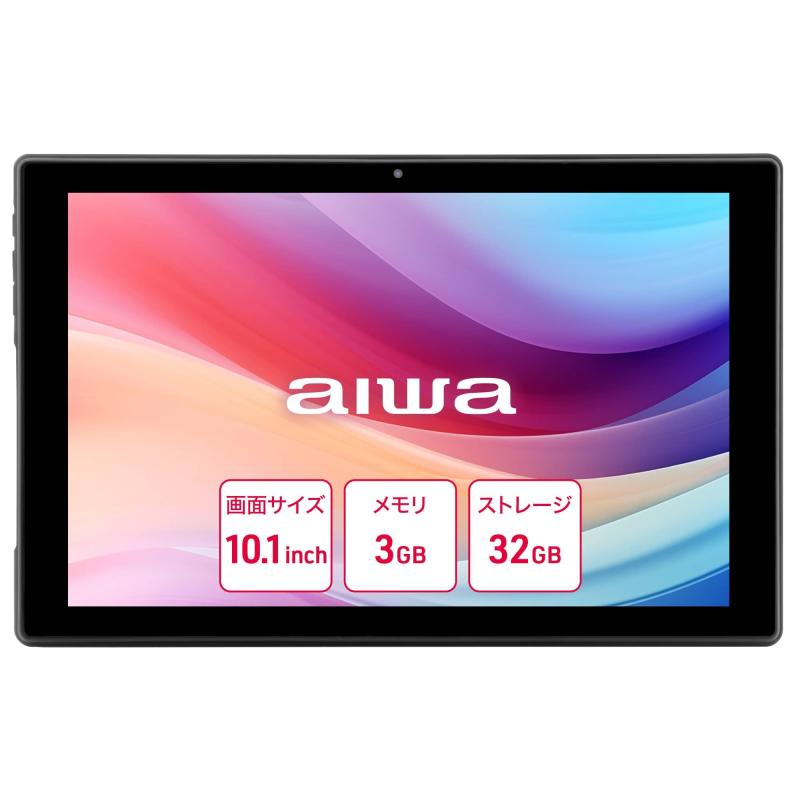 アイワ販売(aiwa) tab 10-X 10.1inMT8766WB 記憶装置3GB 記憶装置32GB 1280x800 microSD歌留多拡張スロット・USB-C界面・3.5粍受話器端子積み上げる Android14 JA4-TBA100