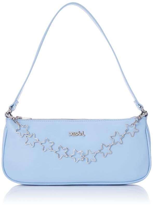 [エックスガール] バッグ FAUX LEATHER HAND BAG