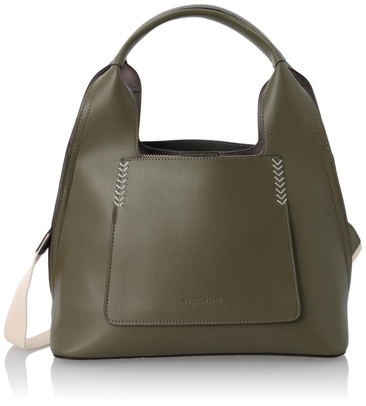 [ヴィーガンビュー] triangle shape mini tote bag VV00202