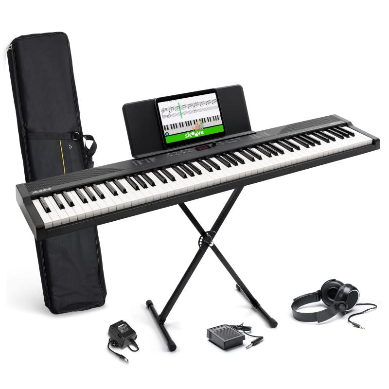 Alesis 電子ピアノ 88鍵盤 Recital Play &amp; Recital Black｜loeuf