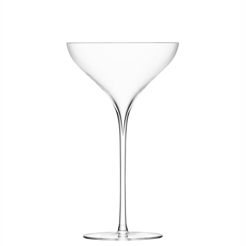 LSA(エルエスエー) シャンパングラス 250ml SAVOY(サボイ) 2個セット｜loeuf