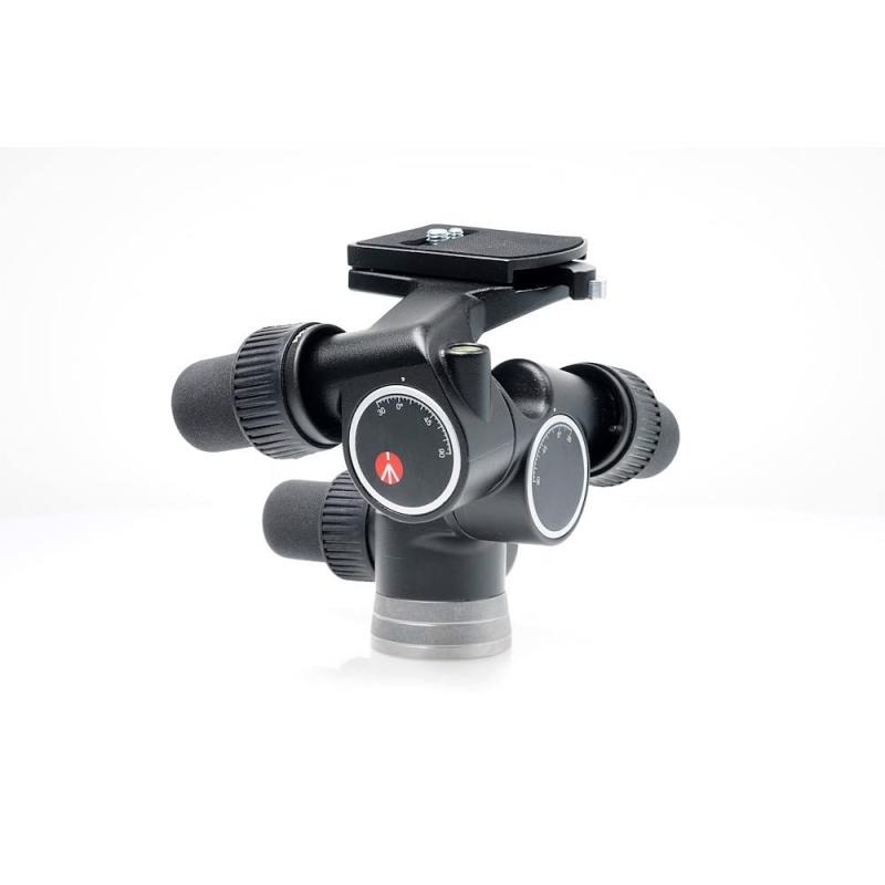 Manfrotto 歯車雲台 軽銀製