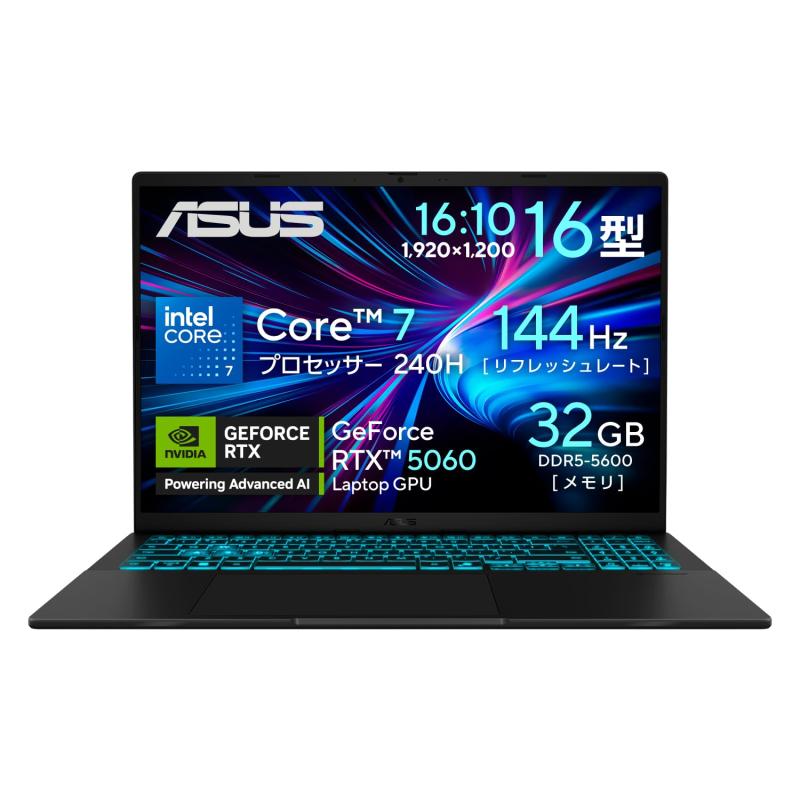ASUS ゲーミングノートPC ASUS Gaming V16 V3607VM 16インチ-1