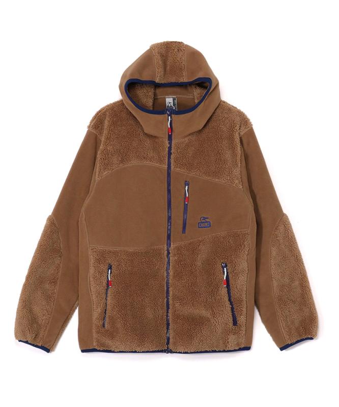 CHUMS(チャムス) フリースジャケットBonding Fleece Panel Parkaレディース