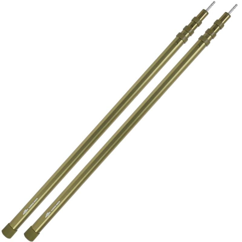 Soomloomスライド伸縮式アルミポールFLEXRODテント･タープ設営用スライド式アルミポール3m可動域250cm～300cm高さ調整可能軽量性耐久性耐食性コンパクトアウトドアキャンプギア