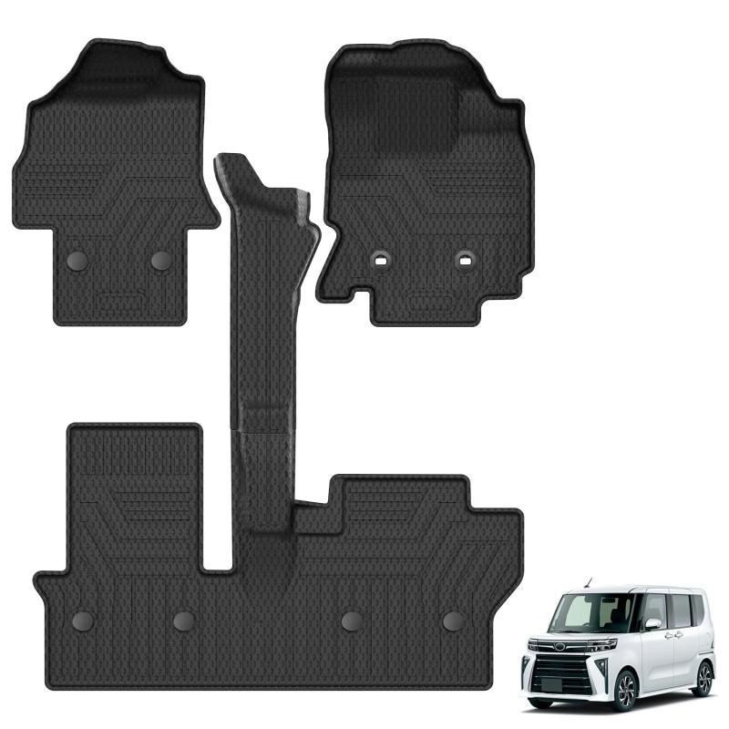 新型 ダイハツ タント フロアマット 立体カーマット｜loeuf