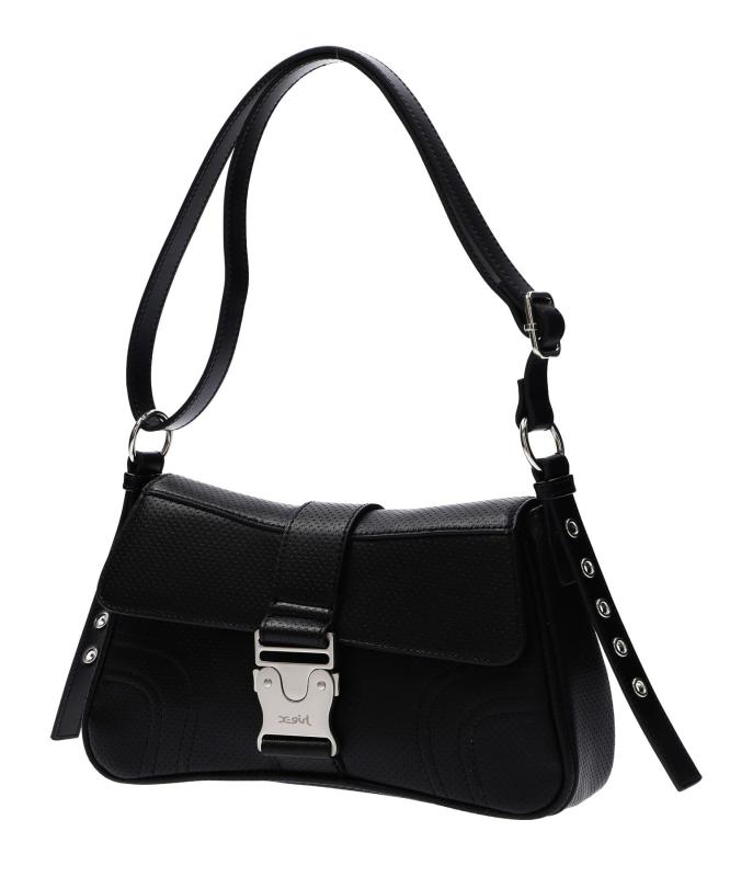 [X-girl] モチーフバックルバック MOTIF BUCKLE BAG 105243053005 WHITE ONE SIZE