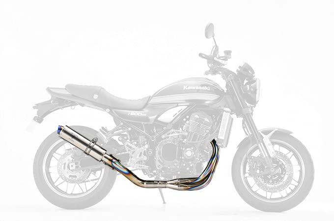 アールズギア(R's Gear) フルエキゾーストマフラー ワイバンクラシックR Sタイプ チタンポリッシュ 23- Z900RS/CAF・・/SE MK40-RSCT