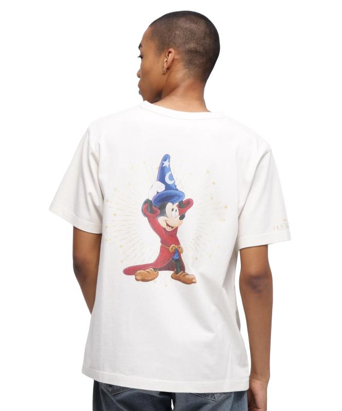 [アヴィレックス] 《Disney Collection》 FANTASIA MICKEY MOUSE PRINT T-SHIRT メンズ 783-5234024